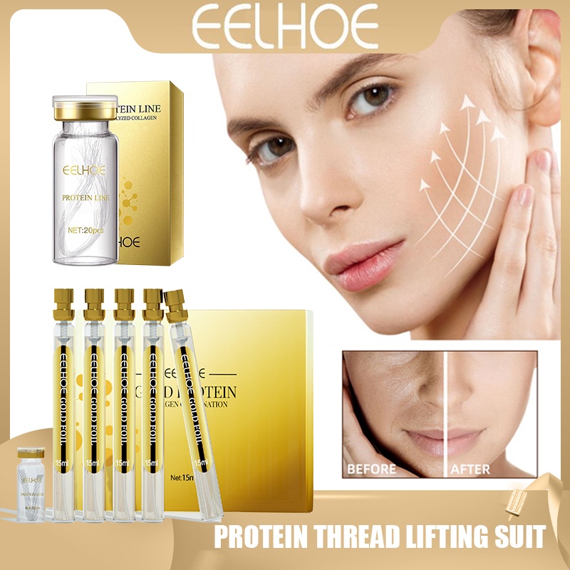 EELHOE Protein Line Lifting Set Soluble Thread And Nano Gold Essence ...