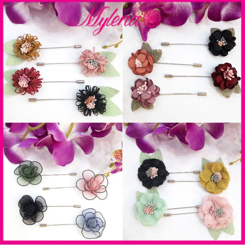 PIN BUNGA (HANDMAKE) | Shopee Singapore