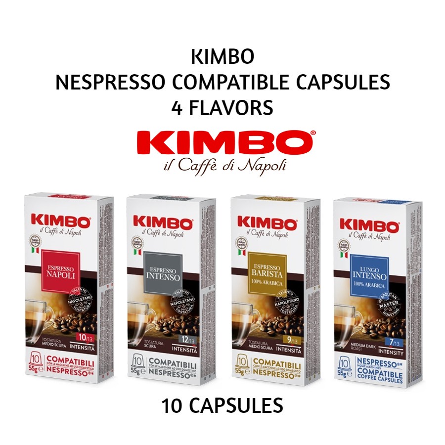 Kimbo nespresso capsules hotsell
