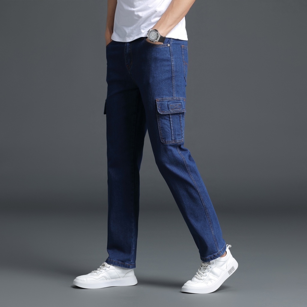 Zoff Stretch Cargo Jeans (2 Colours) | Shopee Singapore