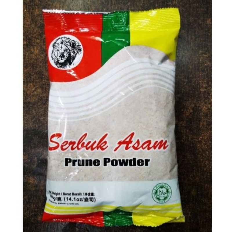 Asam Serbuk 400g Lion Brand Prune Powder Shopee Singapore