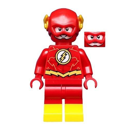 Original Lego DC Super Heroes - The Flash (Gold Outlines on Chest and ...