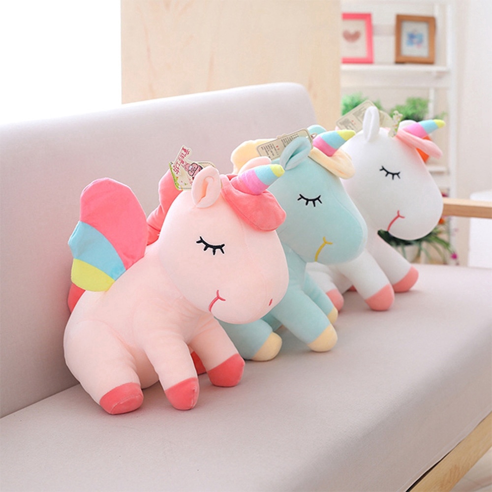 plush unicorn playset