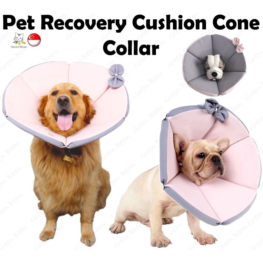 [SG STOCK] Pet Dog Cat Recovery Cushion Cone Collar Elizabethan Collar