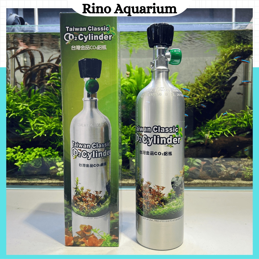 Taiwan Classic Co2 Cylinder 1L Aluminum Co2 Cylinder Taiwan Aluminum