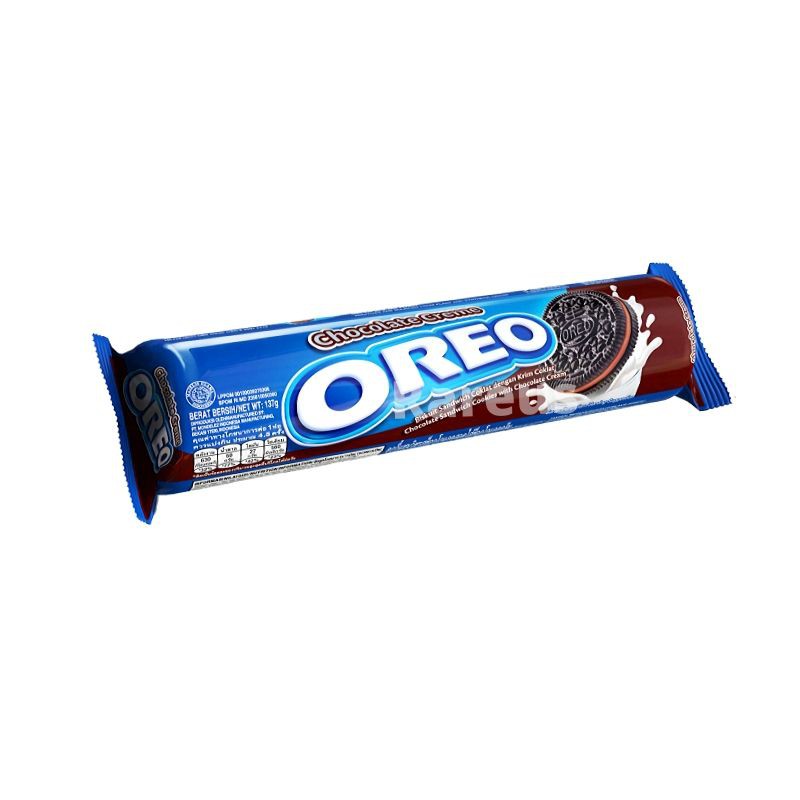 Oreo Chocolate Cream Sandwich Cookies (Roll) (137g x 10 Packs) | Shopee ...