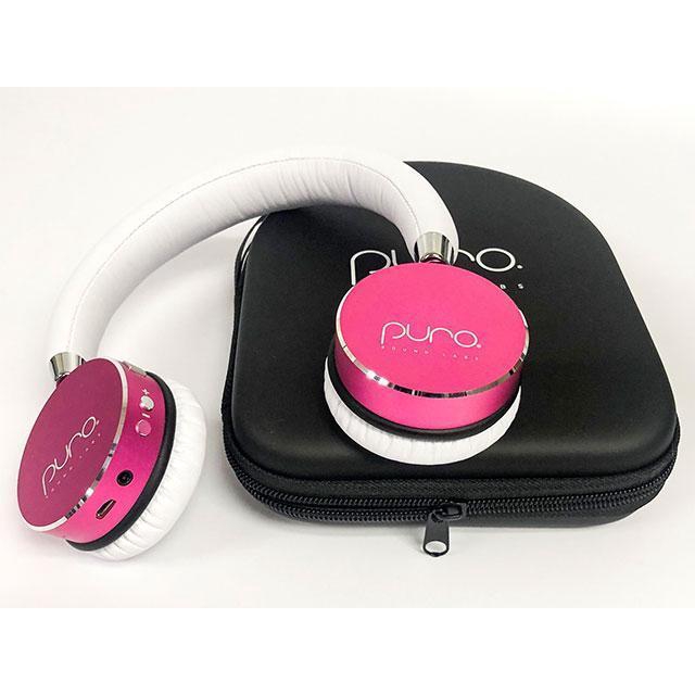 PURO BT2200 Pink Studio Grade Children s Bluetooth Headphones Shopee Singapore