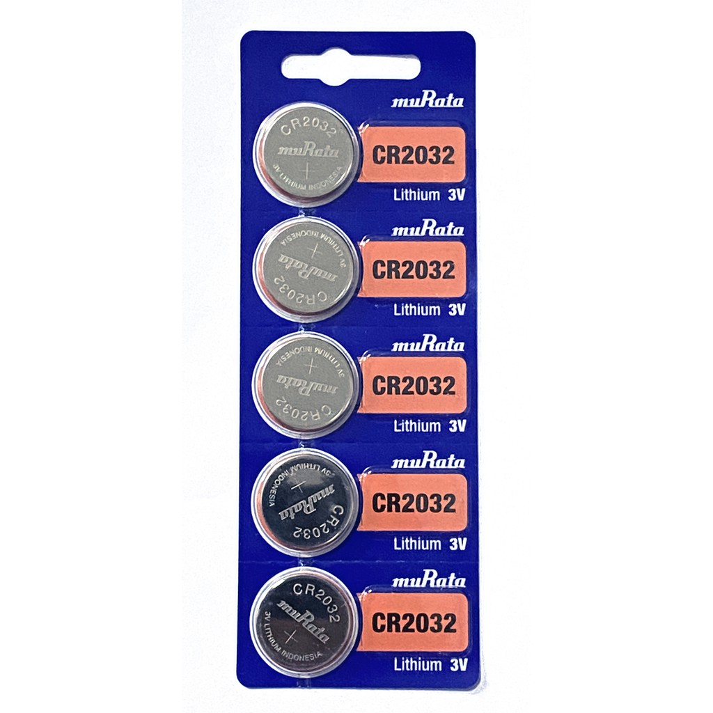 (SG Seller) Murata CR2032 Lithium 3V Coin Battery Shopee Singapore