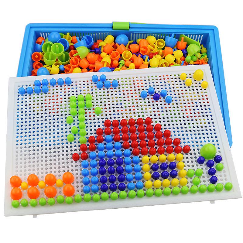 Sorting Pegboard Toys Kids Children Play 30 Pegs Fine Motor Skills