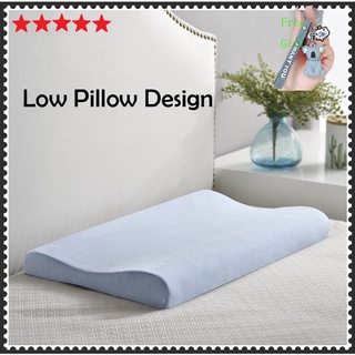 Low profile contour store pillow