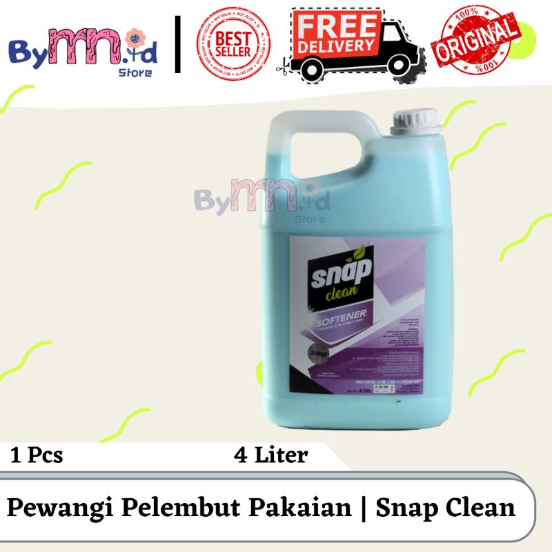 Bymn.id Snap Clean Softener 4 Liters / Snap Clean Fragrance 4 Liters