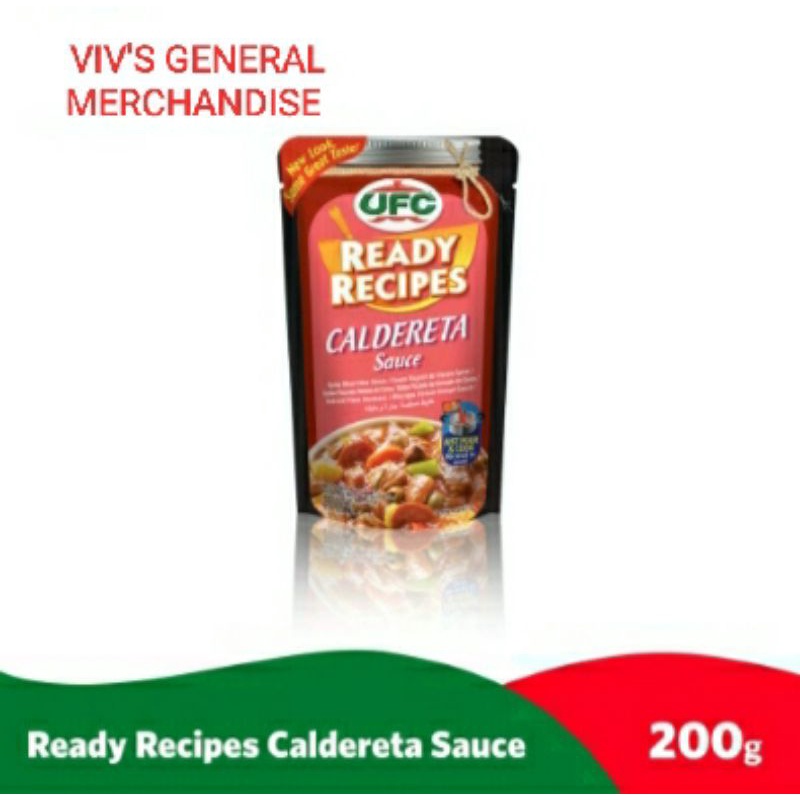 UFC Recipe Caldereta Sauce ( 200g ) | Shopee Singapore