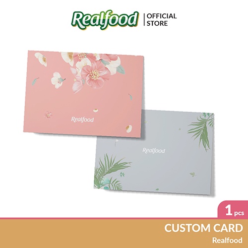 Realfood Exclusive Card