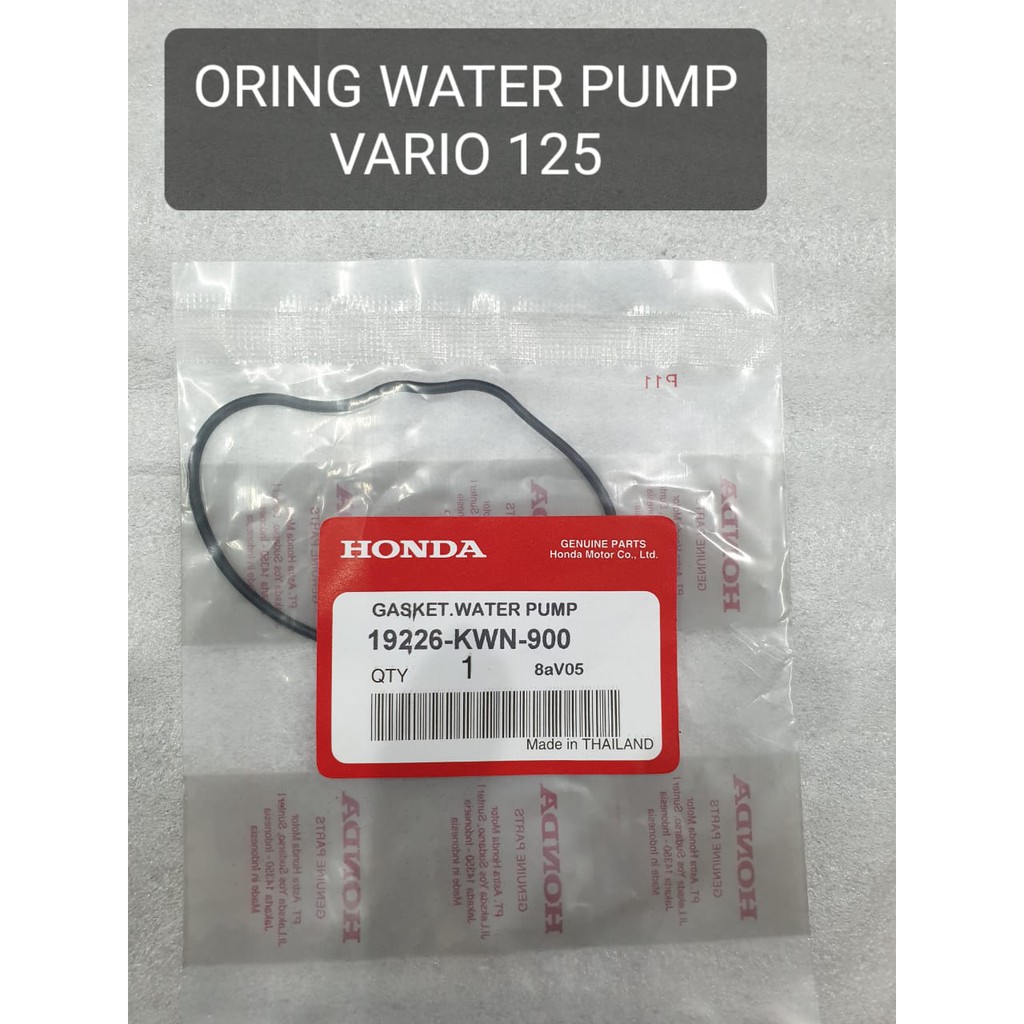 Oring WATER PUMP VARIO 125 19226-KWN-900 PACKAGE OF 10 PCS | Shopee ...