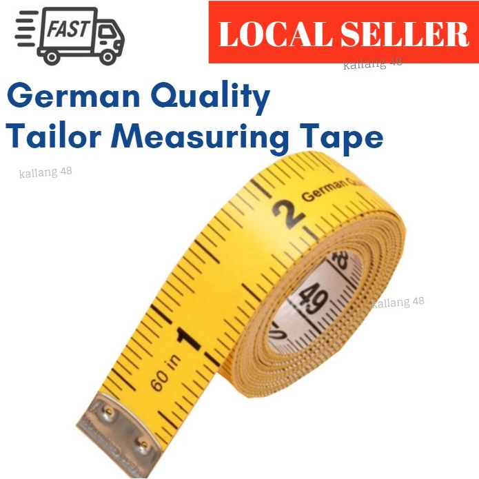[PRO+GUARD] German Quality Tailor Measuring Tape (Hoechstmass) Seamstress Tailoring Body Measurement