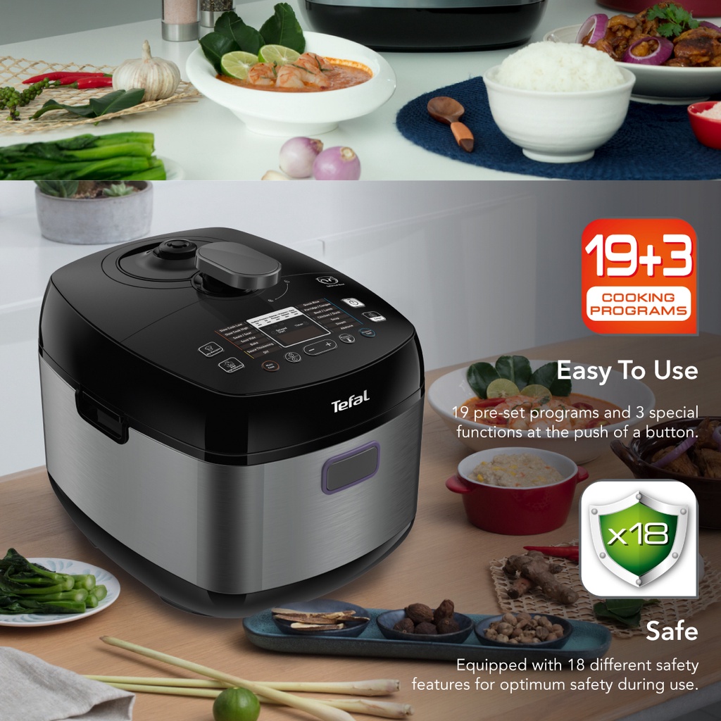 Tefal home chef smart deals pro cooker cy625d