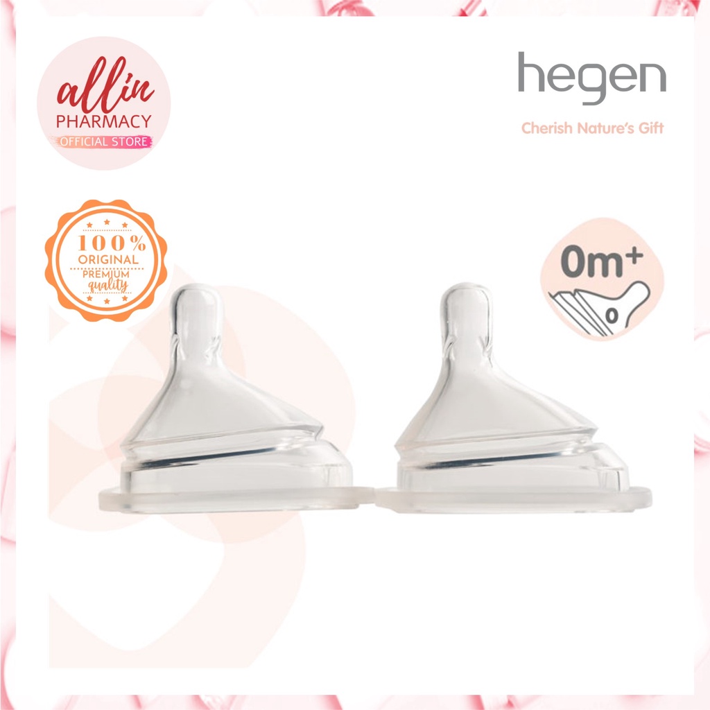 Hegen Teat Extra Slow Flow (2-pack) | Shopee Singapore