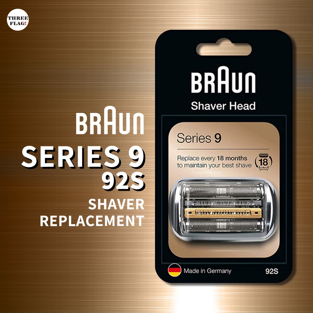 Braun 92S Series 9 Electric Shaver Replacement Foil and Cassette Cartridge