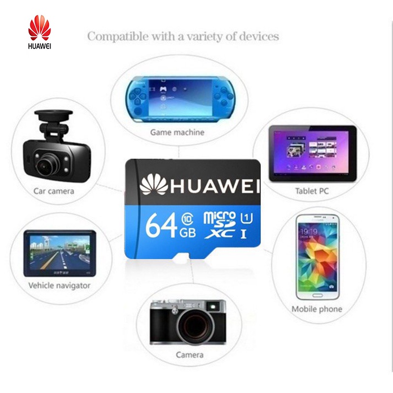 Readly Huawei High Speed Class10 Micro SD 1TB 512GB 256GB 128GB Flash