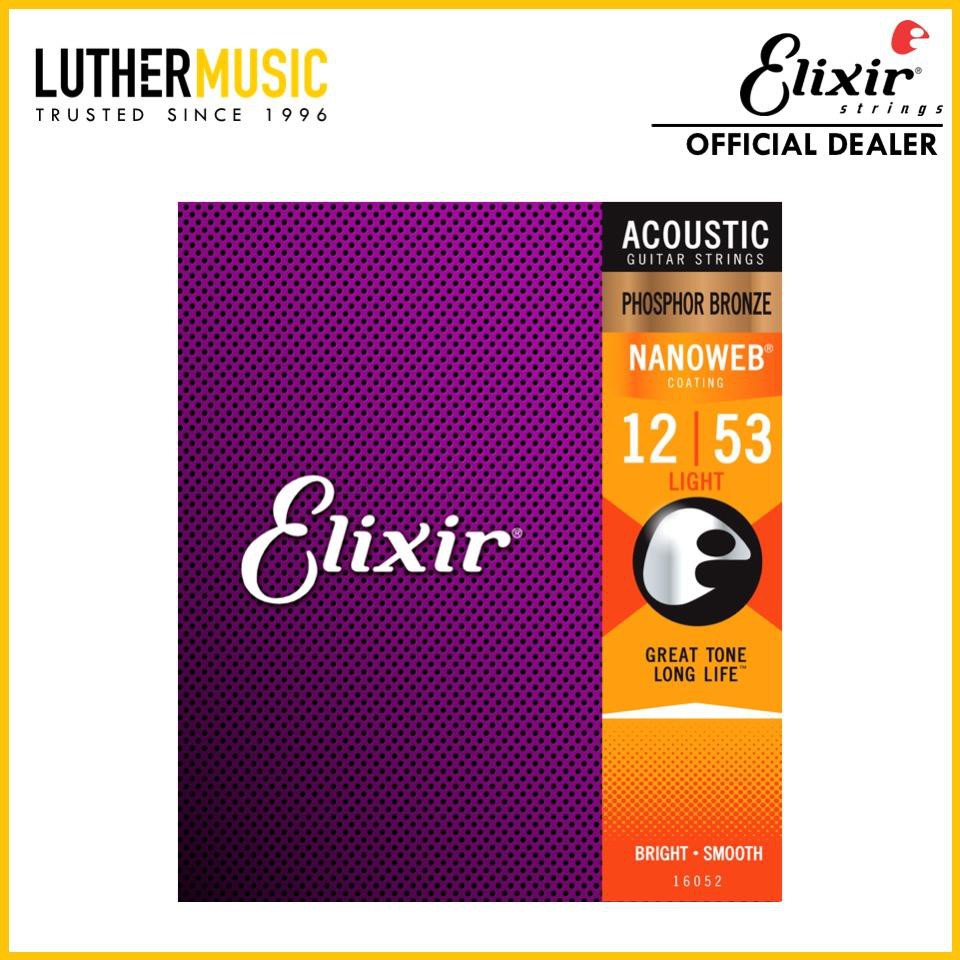 OFFICIAL DEALER Elixir Acoustic 16052 Phosphor Bronze with