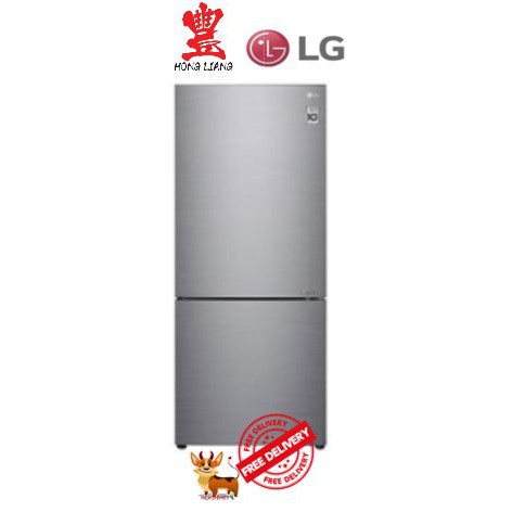 LG GB-B4059PZ 2 DR FRIDGE (NET 408L) BOTTOM FREEZER | Shopee Singapore