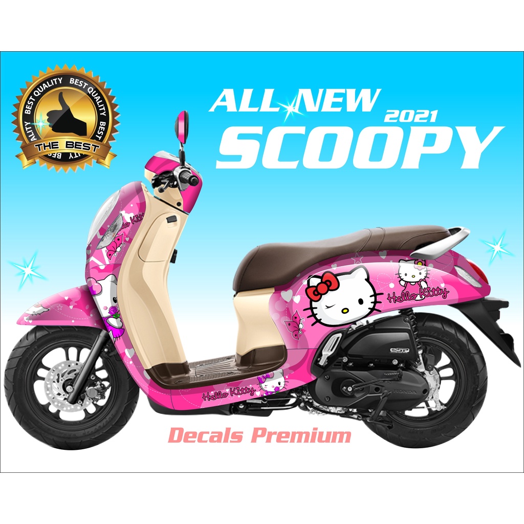 Hello KITTY DECAL/HELLO KITTY STICKER / DECAL Shopee Singapore