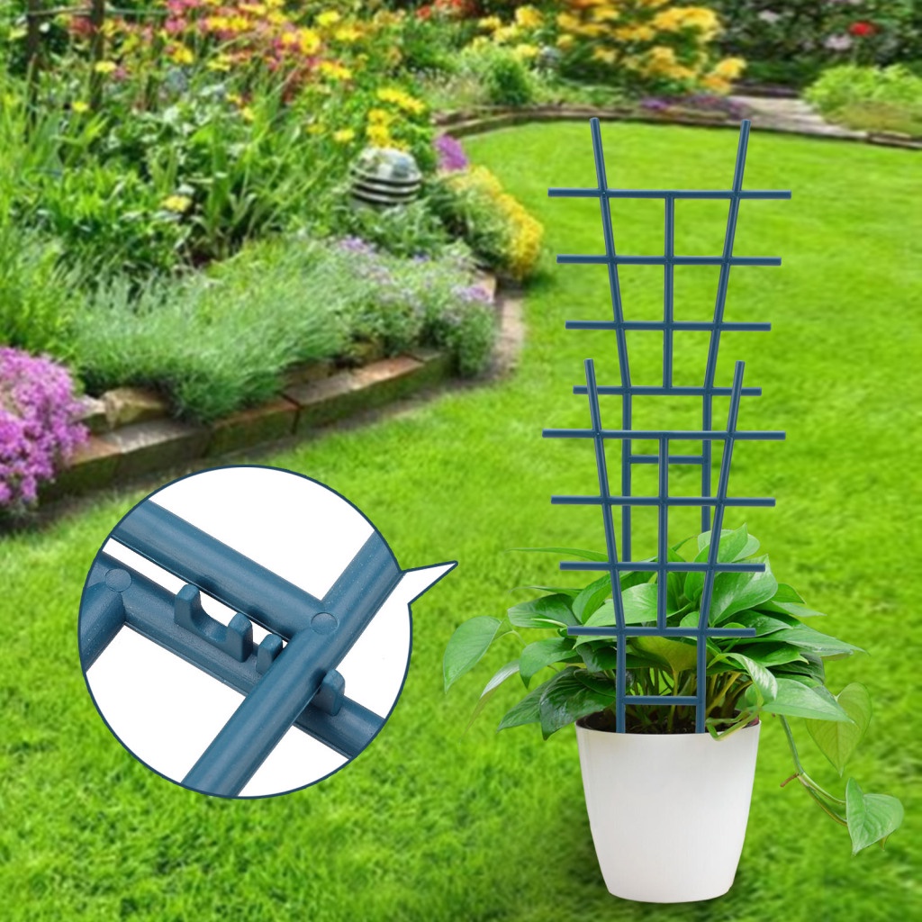 Vine Rack Trellis Supports Garden Trellises Pot Stand Durable 2pcs/set