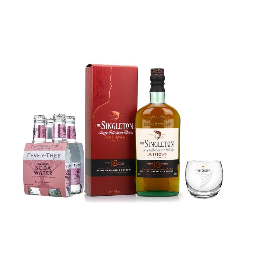 Singleton Dufftown 18 Years 700ml x 1bottle + (Free Fever-Tree Soda ...