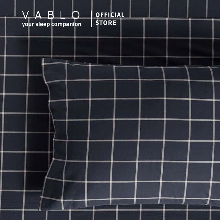 PROMO Viola bantal monochrome memory foam - 1pcs - motif hitam - cover premium microtencel - bantal memory foam shreded - Gambar 4