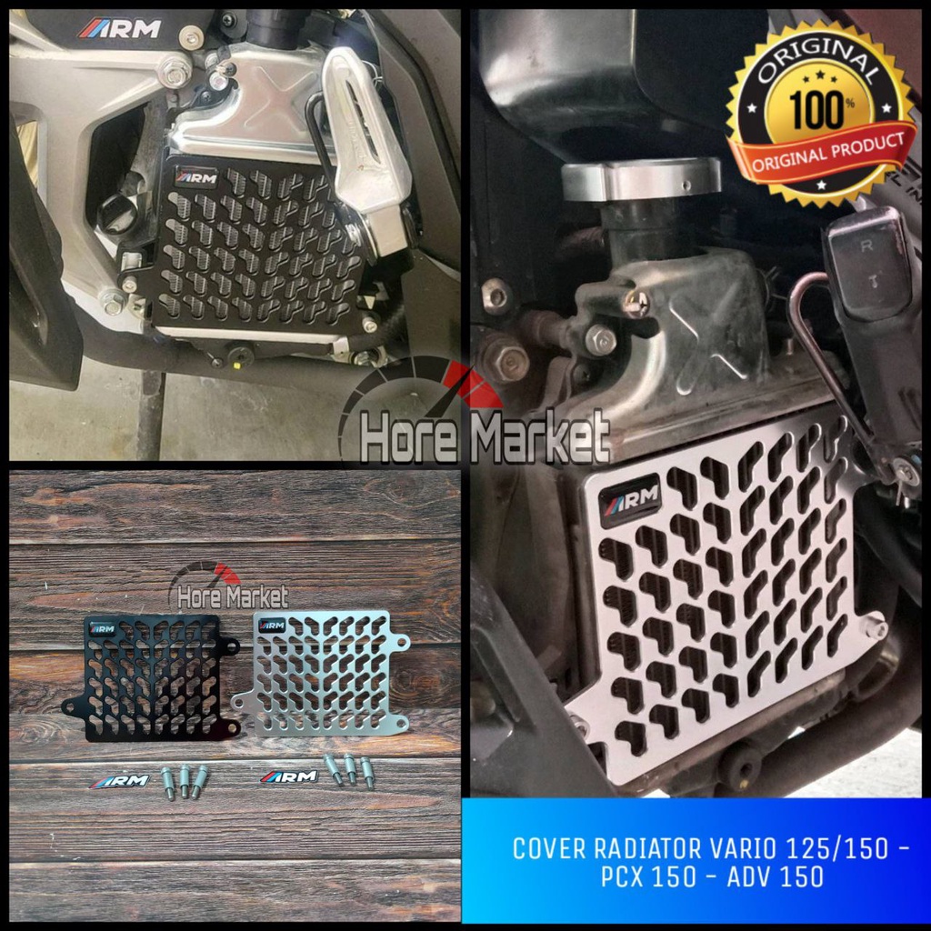 Radiator Cover Vario Led New Pcx Adv Arm Full Cnc