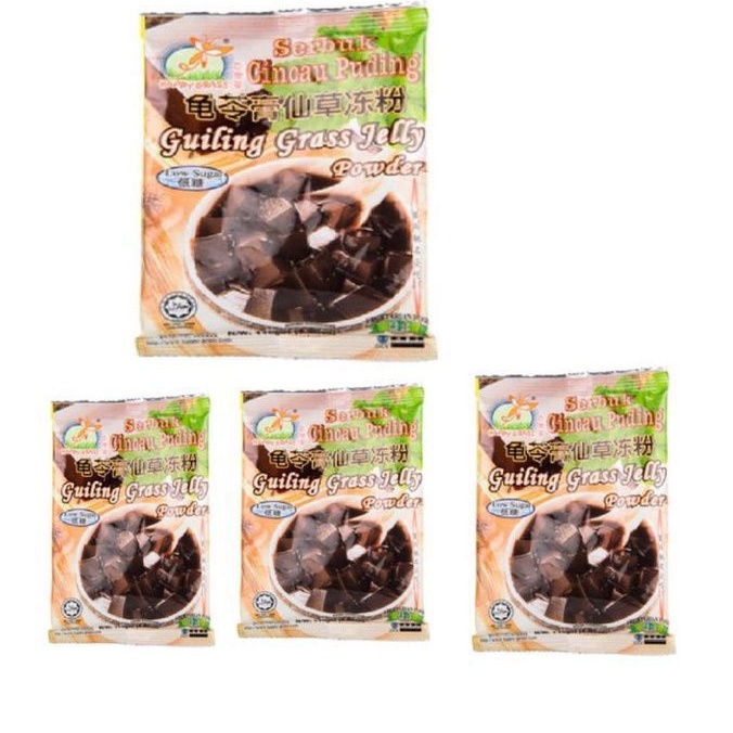 Happy Grass Guiling Grass Jelly Package 110gr/Cincau Pudding Powder ...