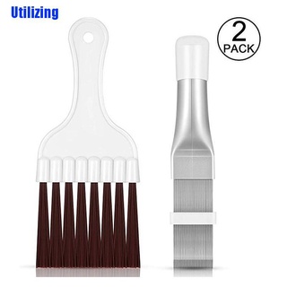 4 Packs Air Conditioner Condenser Fin Cleaning Brush Refrigerator