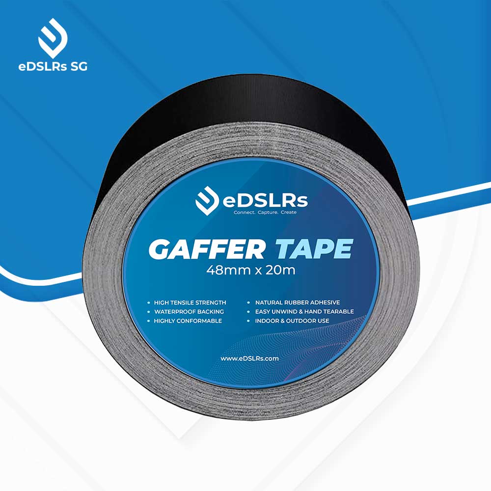 eDSLRs Gaffer Tape Pro Gaff 48mm x 20meters Shopee Singapore