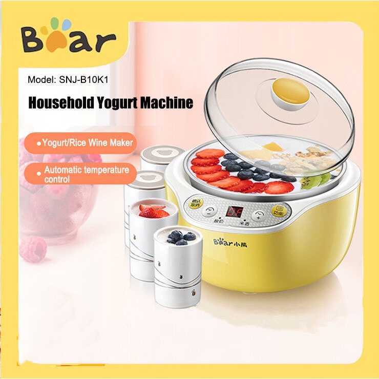 Bear SNJB01K1/ SNJB10U3 (New Color) Yogurt Maker/ SG Plug/ Year SG