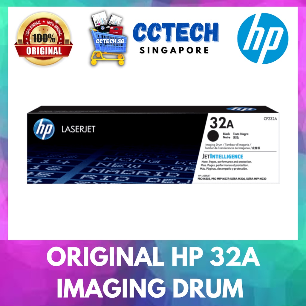 ORIGINAL HP 32A Imaging Drum Unit [CF232A] SG Ready Stocks | Shopee ...