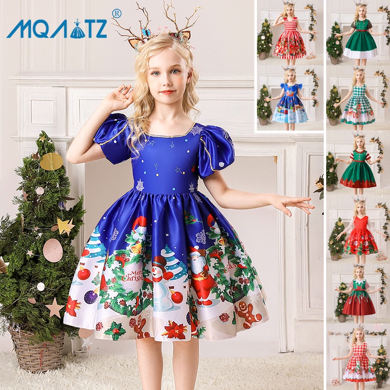 Girls navy christmas on sale dress