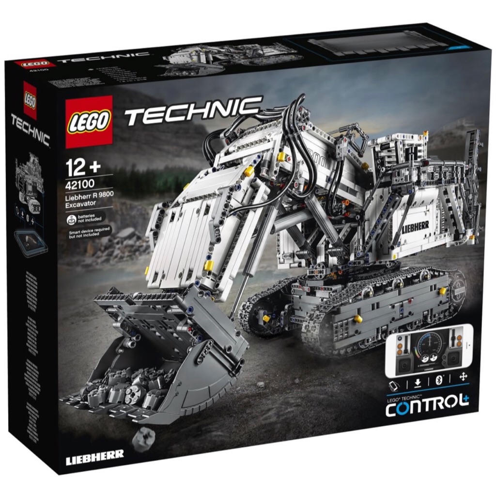 Tansh lego 42100 Technic Liebherr R 9800 Shopee Singapore