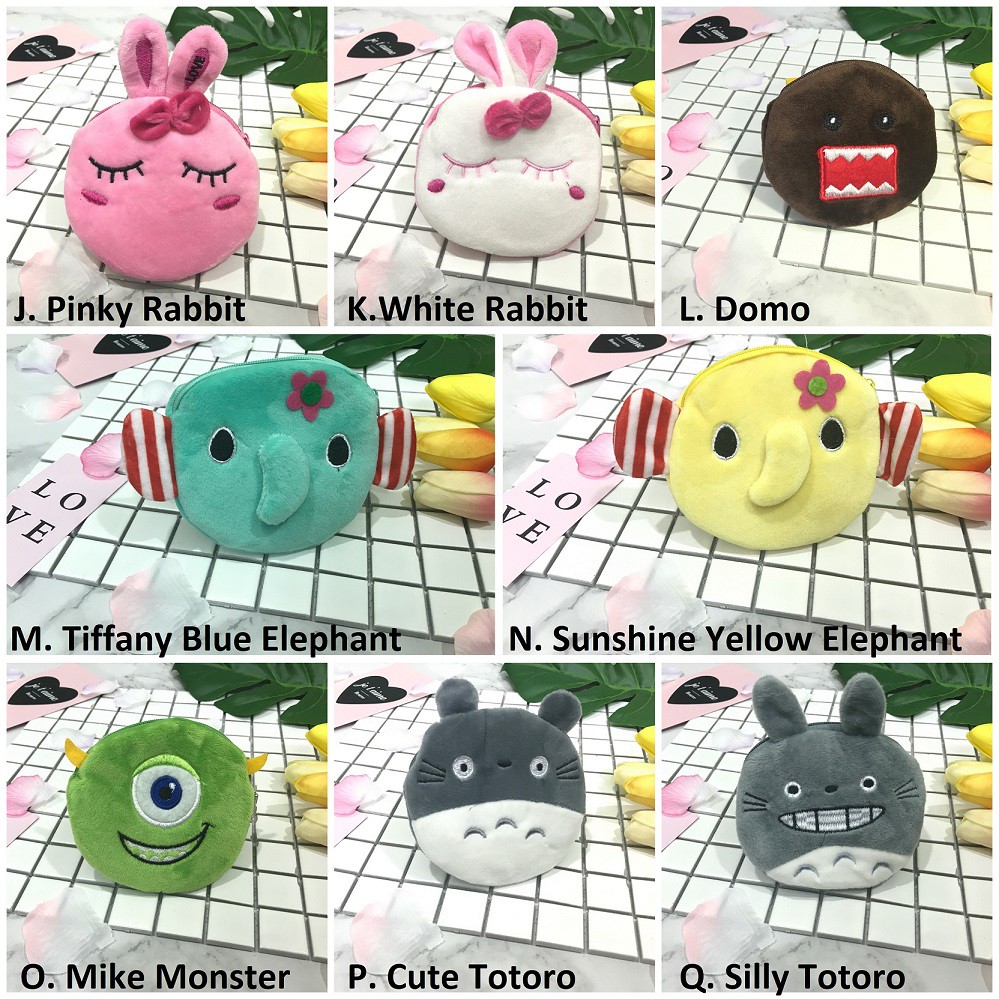 Mini Cartoon Pouch (III) | Shopee Singapore