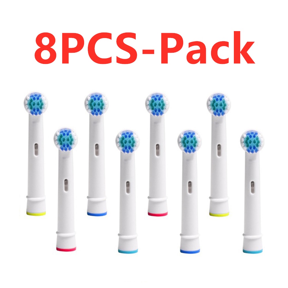 thumbnail interactive-video image 1 of 8-Pack Compact Sonic Toothbrush Replacement Heads – Compatible With Philips Sonicare (EasyClean, FlexCare+) 1 of 2