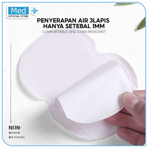Med+ Bantalan Penyerap Keringat 30 Pcs Box - Gambar 4