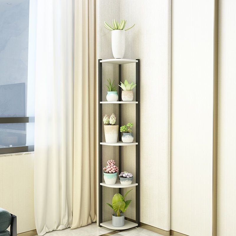 Corner shelf corner flower stand living room indoor succulent balcony