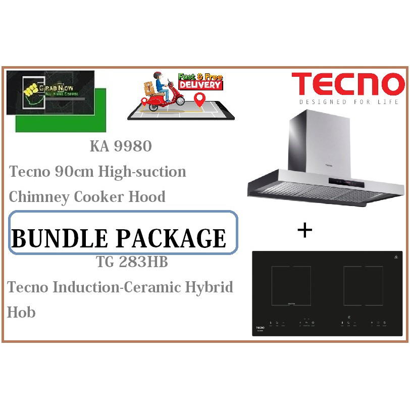 TECNO HOOD AND HOB BUNDLE PACKAGE FOR ( KA 9980 & TG 283HB) Shopee