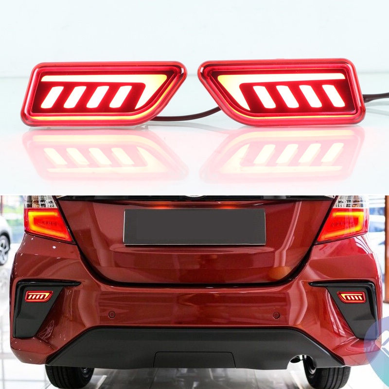 Automotive Car Lights LED Rear Bumper Light For Perodua Bezza 20202022