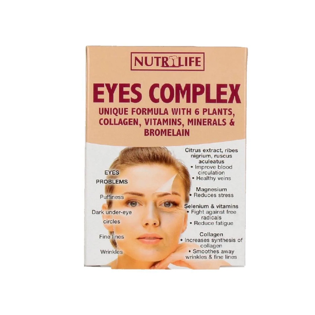 NUTRILIFE Eyes Complex 30 Tablets | Shopee Singapore
