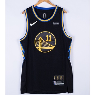 Men's Golden State Warriors Klay Thompson #11 Black 2021/22 Swingman Jersey  - City Edition