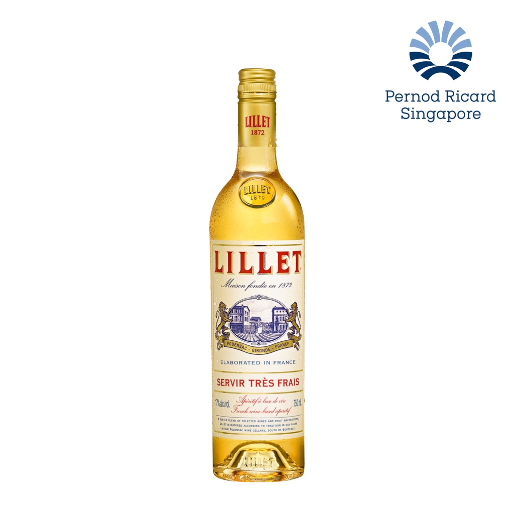 [Official Store] Lillet Blanc French Wine Based Aperitif 750ml Shopee
