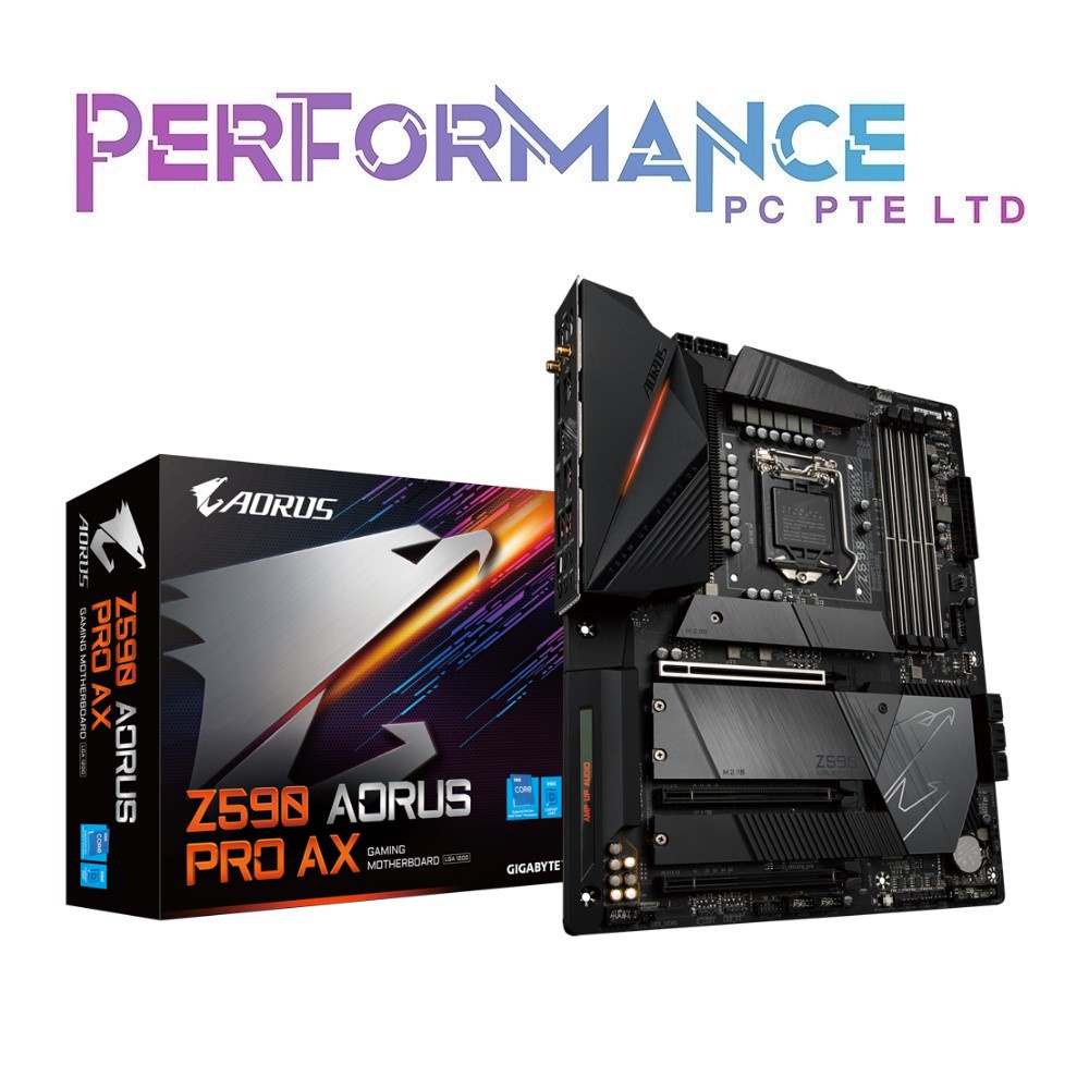 GIGABYTE Z590 AORUS PRO AX (3 YEARS WARRANTY BY CDL TRADING PTE LTD