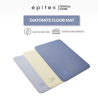 (New Arrival) Epitex Soft Anti-Slip Diatomite Floor Mat | Bathroom Mat | Ultra-Absorbent Floor Mat | Kitchen Floor Mat