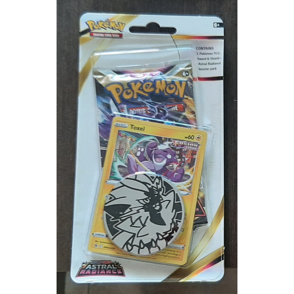 Pokémon TCG: Astral Radiance Checklane Blister - Toxel