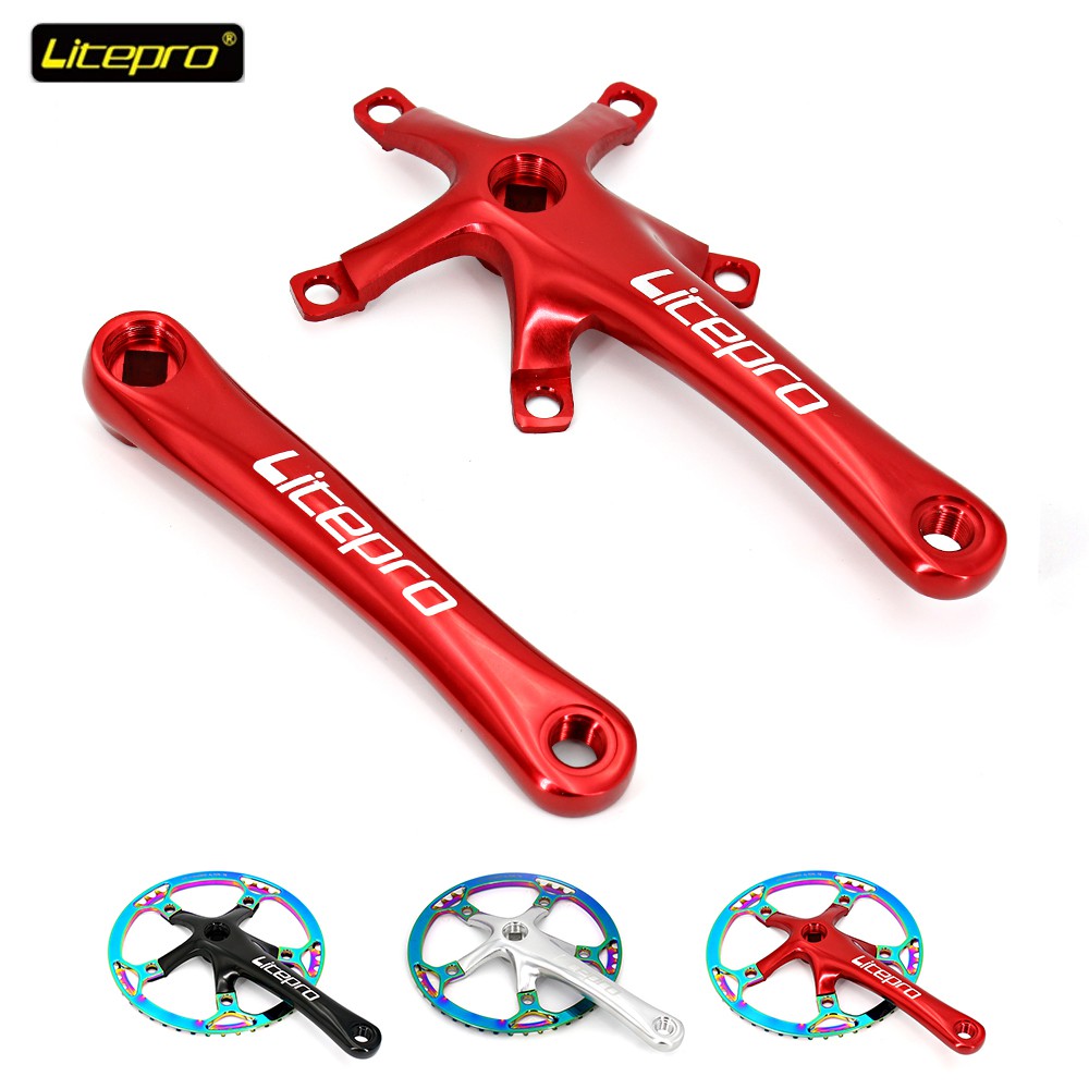 170mm Crankset Folding Bike Crank Arms For Bicycle Crankset Bmx Parts